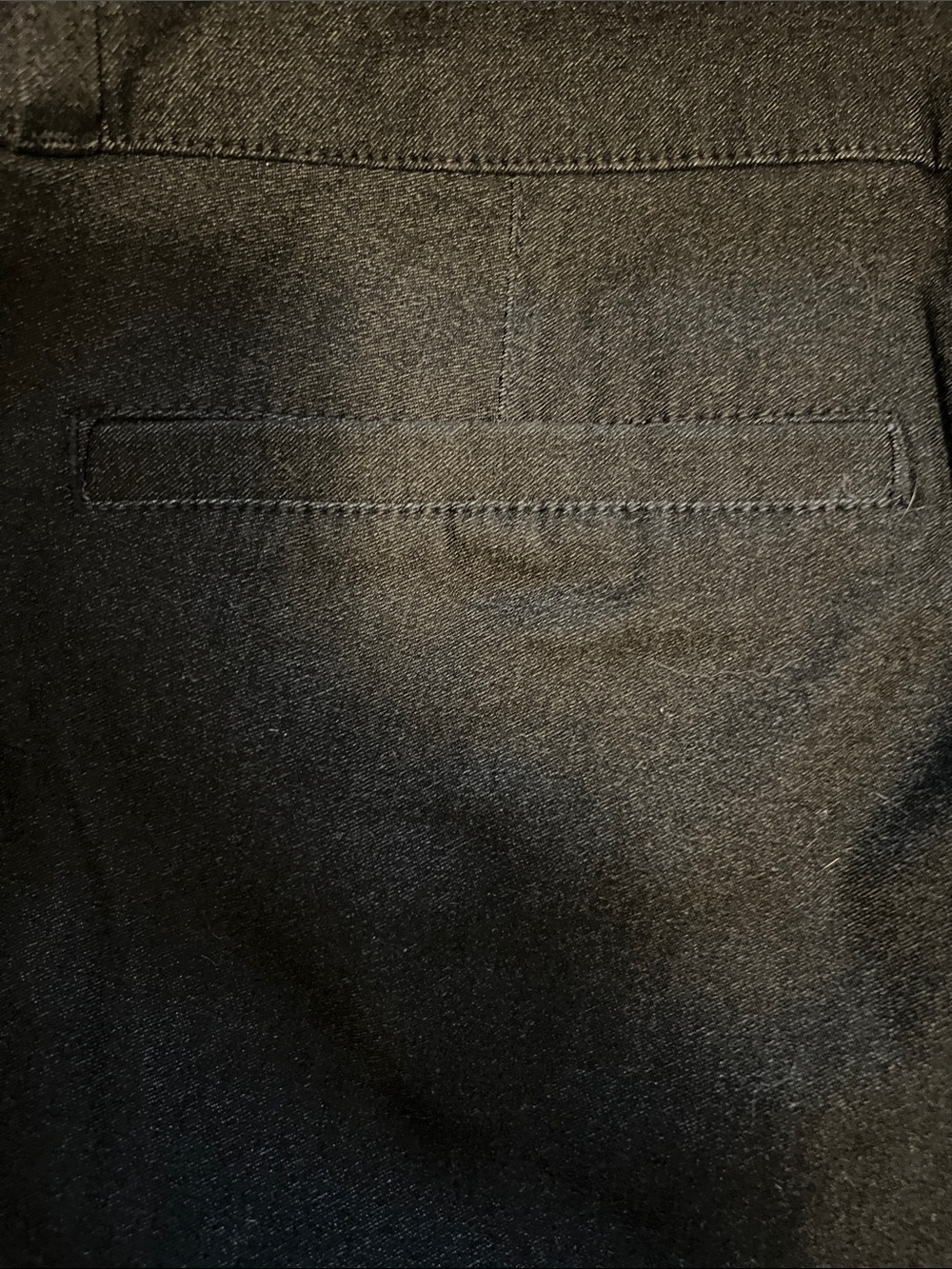 One 5 0ne Black bootcut Dress Pants with Welt Back Pocket - Picture 7 of 12
